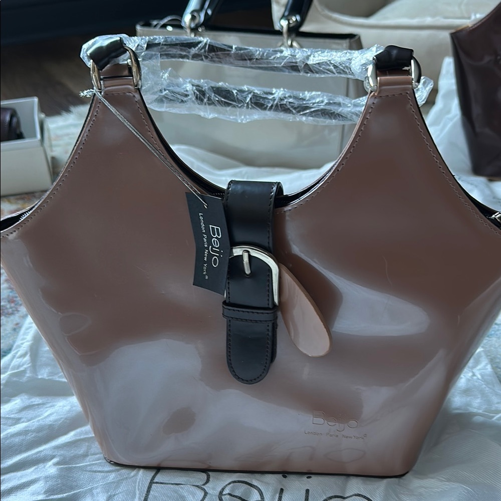 Beijo Copper and Brown Women's Bag